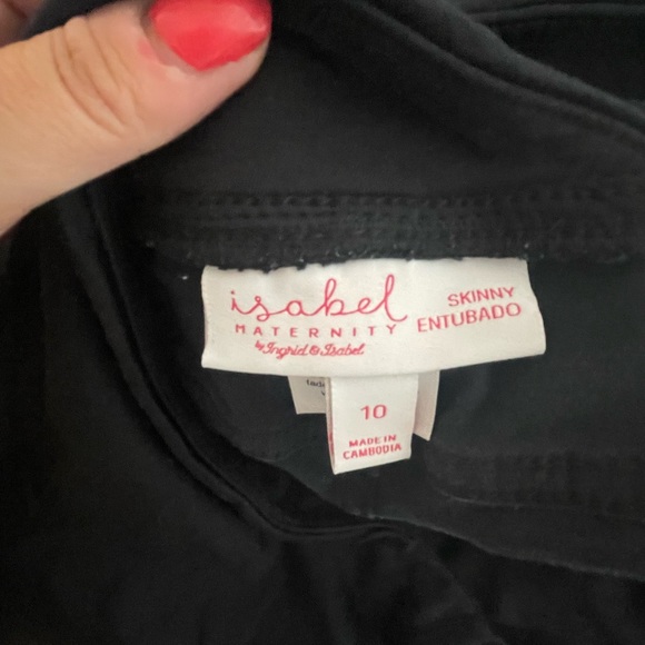 Black Maternity Pants - Picture 4 of 4